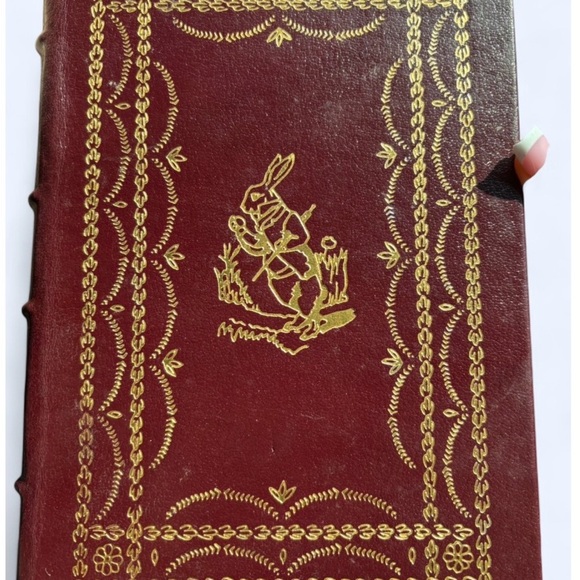 Leather Bound Alice's Adventures in Wonderland Book EXCELLENT CONDITION (1977) - Picture 9 of 12